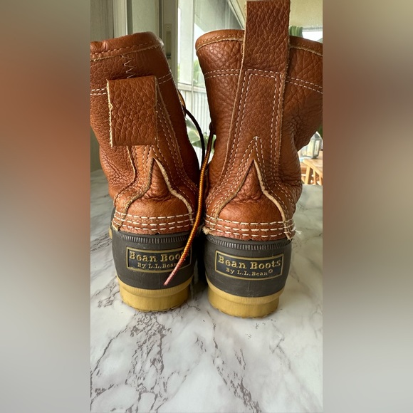 L.L. Bean Ladies Duck Boots with Flannel Lined 8” - Picture 13 of 16